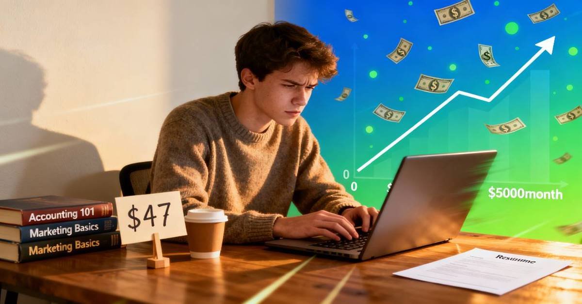 From Zero to $5,000 a Month: How a College Student Became a Full-Time Freelancer in Just 12 Months