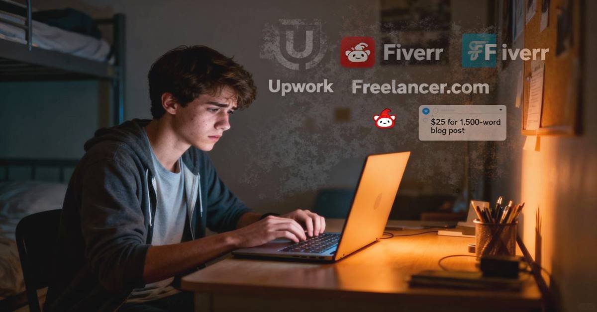 From Zero to $5,000 a Month: How a College Student Became a Full-Time Freelancer in Just 12 Months